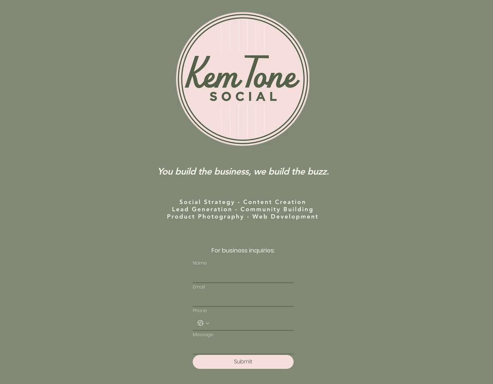 Kemtone Social website